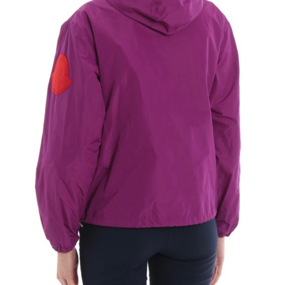 MONTCLER Alexandrite purple hooded windbreaker - Picture 3 of 16